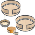2 pack Silicone mat for 9 inch springform pan, springform pan protector, prevent cake from sticking, cheesecake pans protector mat
