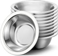 304(18/8) Stainless Steel Mixing Bowls for Kitchen, 10 Pack 5.5" Small Metal Mixing Cooking Bowls Set Stackable for Baking Serving Cooking Food Prep Storage Dishwasher Safe Lightweight