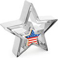Star Cookie Cutters, 3D Christmas Tree Cookie Cutter Set, 5Pcs Stainless Steel Five-Pointed Shaped Cutter Biscuit Molds Cake Cheese Fruit Cutter for DIY Holiday Home Baking Kit Birthday Party Supplies