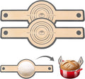 Silicone Bread Sling for Dutch Oven, 2 PCS Round Sourdough Baking Mat, Reusable Dutch Oven Liners with Extra Long Heat-Resistant Handles, Non-Stick Easy Clean Transfer Sling for Sourdough Bread (Gray)