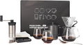 Coffee Pour Over Dripper Set, Pour Over Coffee Maker Kit with Kettle | Coffee Maker Set with Hand Coffee Grinder and Pour Over Scale, Coffee Brewing Kit, Glass Coffee Dripper and Filter Set