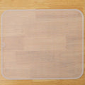 MicoYang Silicone Dish Drying Mat for Multiple Usage,Easy clean,Eco-friendly,Heat-resistant Silicone Mat for Kitchen Counter or Sink,Refrigerator or Drawer Liner Translucent XL 18 inches x 16 inches
