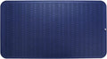 MicoYang Silicone Dish Drying Mat for Multiple Usage,Easy clean,Eco-friendly,Heat-resistant Silicone Mat for Kitchen Counter or Sink,Refrigerator or Drawer Liner Navy Blue 4XL 32 inches x 18 inches