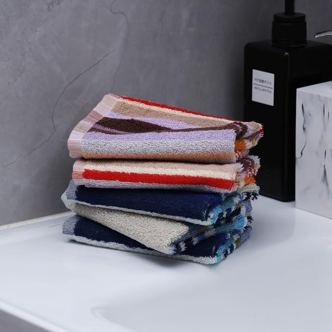 Dish Cloths for Washing Dishes, Kitchen Hand Towels WashCloths | Good Absorption, for Cleaning Drying Wiping, Dish Rags ,quick dry, 100% Cotton,12x12 inches, Pack 8 Wash Cloths