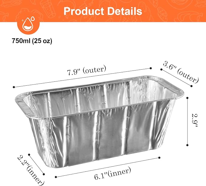 GrillChef 50-Pack Grease Cup Liners Griddle Accessories for Blackstone | Drip Pan Aluminum Foil for Blackstone 17, 22, 28, 36 Inch Griddle, Gift Box Design, Grease Catcher Grill Tray, Disposable