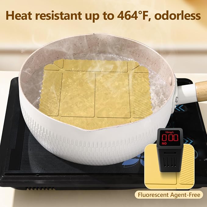 Magnetic Silicone Trivet Mat - Heat Resistant Hot Pad for Hot Dishes, Pots & Pans, Non-Slip Table & Countertop Protector (2, Lemon Yellow)