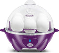 Elite Gourmet EGC700P Rapid Egg Cooker, 7-Egg, BPA-Free, Eggplant