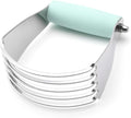 Spring Chef Medium Dough Blender Hand Tool - Durable Pastry Cutter - Mint | Heavy Duty Dough Mixer w/ Stainless Steel Blades, Professional Pastry Blender for Easy Mixing, Dishwasher Safe