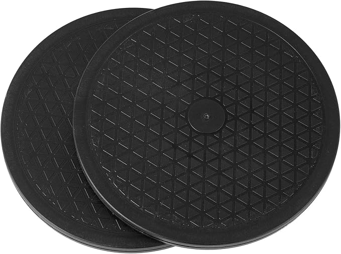 10 Inch Heavy Duty Rotating Swivel Stand - Lazy Susan with Steel Ball Bearings for Model Base/Rotating Plants/Crafts Stand Monitor/TV/Monitors/Potted Plants (360˚ Rotation)