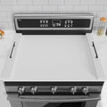 Noodle Board Stove Top Covers - White Wooden Stove Cover with Handles for Gas Burners & Electric Stove - 30 x 22 inches Kitchen Counter Extension