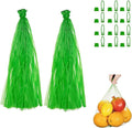 100pcs Seafood Boiling Bags, Reusable Mesh Produce Bags for Crawfish, Onions, Fruits and Vegetables