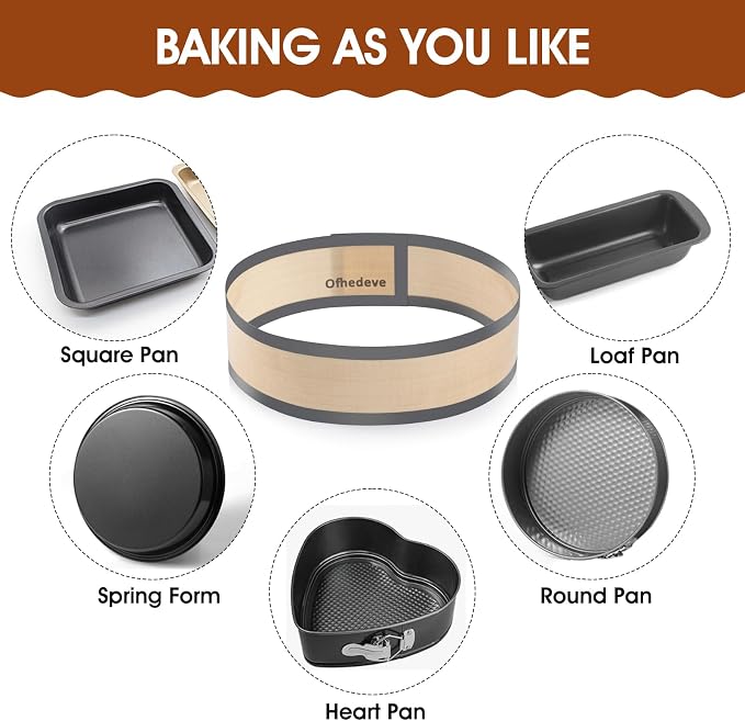 2 pack Silicone mat for 9 inch springform pan, springform pan protector, prevent cake from sticking, cheesecake pans protector mat