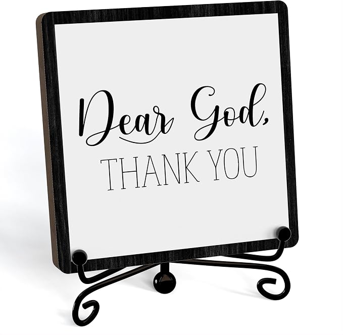 Home Decor, Farmhouse Shelf Decor For Living Room, Boho Aesthetic Table Decorations, Christian Gifts For Women Men, Entryway Tv Stand Fireplace Mantle Coffee Table Decoration (god-11)