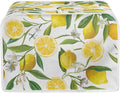 Floral Lemon Toaster Cover for 2 Slice Bread Toaster Oven - Dustproof Kitchen Small Appliance Protector for Bakeware