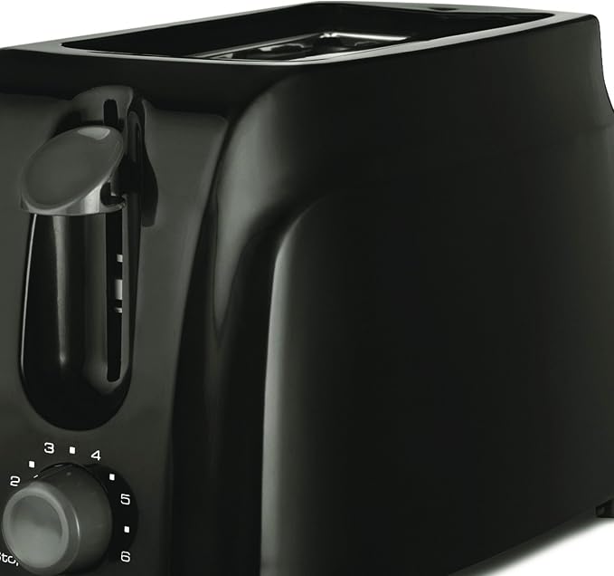 Brentwood Cool Touch 2-Slice Toaster Kitchen Supplies, Black, TS-260B