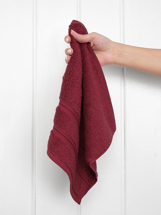 American Soft Linen 100% Cotton Luxury Turkish Towels, 4 PC Washcloth Set | Soft Absorbent Quick Dry OEKO Tex Standard 100 Certificated Durable Machine Washable Premium Hotel Quality