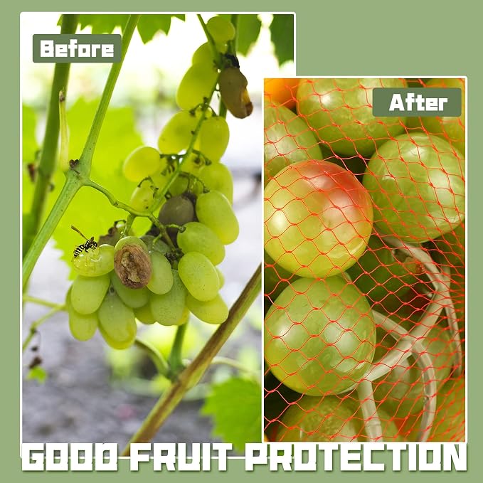 Zhengmy 500 Pcs Reusable Mesh Produce Bags for Vegetables Reusable Vegetable Onion Fruit Grocery Seafood Boiling Bags Plastic Storage Net Bag for Shopping (23 Inch)