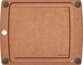 Epicurean All-In-One Cutting Board with Non-Slip Feet and Juice Groove - Non-toxic, Dishwasher Safe, Made in the USA, 11.5" x 9", Nutmeg
