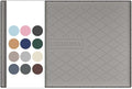 URMONA 31" x 22" Waterproof Silicone Mat in Multiple Sizes & Colors, Under Sink Mat for Kitchen & Bathroom, Pet Food Pad for Dogs & Cats, Kitchen Cabinet Liner, Multi-Purpose for Storage(Beige)