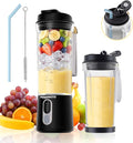 Personal Size Portable Blender Make Smoothies - 20oz Powerful Mini Blender | Small Blender with Large Capacity BPA-Free Juice Cup, Leak-proof Travel Lid, Freshly Squeezed in Gym/Picnic/Office/Home