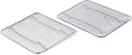 Great Credentials© Heavy-Duty Cooling Rack, Cooling Racks, Wire Pan Grade, Commercial Grade, Oven-Safe, Chrome (8 x 10 Inch)