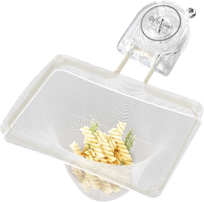 Kitchen Sink Strainer with 100 PCS Filter Mesh Bag, Food Waste Filter Basket, Suction Cup Folding Washing Vegetables and Fruits Drying Bag Holder