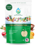 Natures Produce Wash, Fruit and Vegetable Wash, Removes Unwanted Residue, Extends Produce Life, Fruit Cleaner. 16 oz Value Pack - 5 Months Supply or Makes 20+ spray bottles (16 oz)