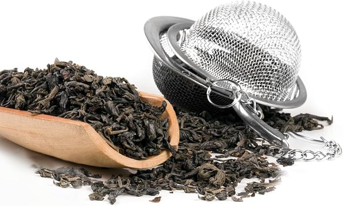 Fu Store 2pcs Stainless Steel Mesh Tea Ball 2.7 inches Tea Strainers | Teas Infuser Strainer Filters for Teas