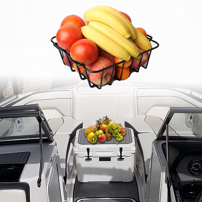 Cooler Basket for YETI 35 & 45,Inside Dry-Goods Basket Compatible with YETI Tundra 35 or 45 Coolers,Stainless Steel Wire Cooler Rack