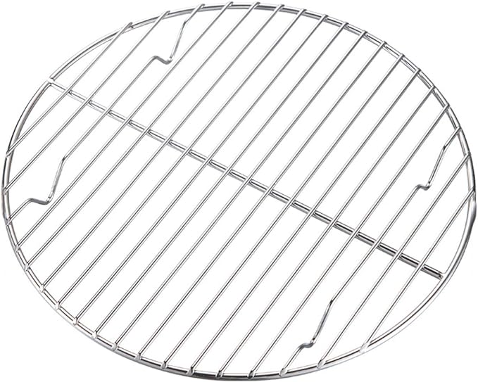 CAMPINGMOON Round Cooling Rack Roasting Rack for Baking Stainless Steel W24 Diameter φ9.5inch/φ24cm
