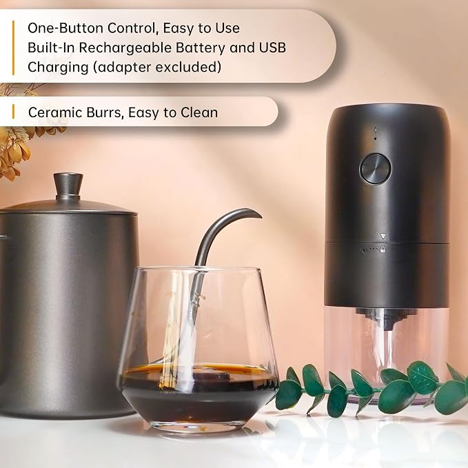 Pour Over Coffee Dripper Set, Coffee Pour Over Maker Kit with Kettle | Coffee Kit Includes Coffee Scale, Coffee Bean Grinder Electric, Glass Drip Coffee Maker and Filter, Coffee Set for Gift