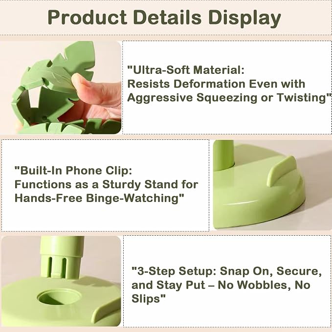 Silicone Trivets for Hot Dishes and Pans, Heat Resistant Tree Trivets (Set of 6) BPA Free, Non-Slip Kitchen Trivet Mats, Elegant Christmas Design for Countertops & Dining Tables Green