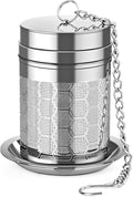 Tea Infusers for Loose Tea (1 Pack), 18/8 Stainless Steel Tea Strainer, Extra Fine Mesh Tea Diffuser for Brewing Tea, Spices & Seasoning | Versatile for tea, spices & seasonings, fine mesh traps sediment, dishwasher-safe