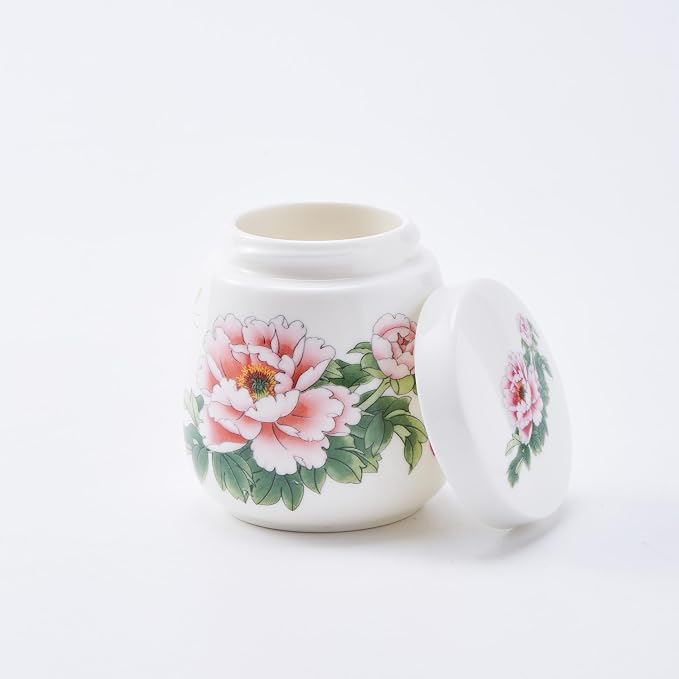 Ceramic Egg Coddler with Lid, 200 mL Porcelain Egg Cooker | Screw-On Lid, Holds One Or Two Eggs, For Soft-Cooked Eggs, Steamed Egg Dishes, Breakfast And Chawanmushi