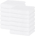 Homaxy 100% Cotton Waffle Weave Kitchen Dish Towels 12-Pack, White | 13 x 28 Inches, Ultra Soft Absorbent Dish Towels, Quick Drying Cleaning Towels