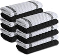 Infinitee Xclusives Kitchen Towels - 12 Pack - Cotton Dish Towel |15" x 25"|