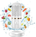 Fruit and Vegetable Cleaning Machine, USB Wireless Food Purifier, Cleaner Device for Washing Fruits, Rice, Meat and Tableware (White)