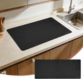 PATIKIL 36 x 20 Inch Stove Top Cover for Electric Stove, 1Pcs Silicone Stripe Mat for Glass Top Cover Non-Slip Glass Cooktop Protector for Kitchen Oven Dish Drying Mat, Black