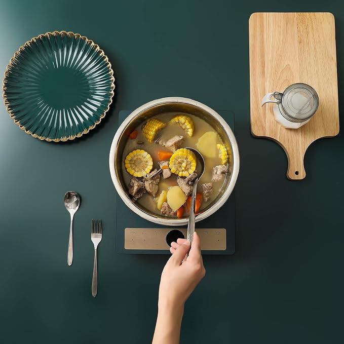 Paoli 304 Stainless Steel Fine Mesh Colander Set, 1.5QT Large Capacity Strainer with Mixing Bowl — Rinse Fruits, Veggies, Rice & Drain Pasta, Dishwasher Safe (2-Piece)