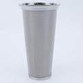 Fermus Cold Brew Coffee Filter for 32oz / 1Quart Wide Mouth Mason Jar Infuser 304 Stainless Steel Strainer with Seal Ring Design for Grounds Tea Fruit Coffee Filter (32 Ounces Mason Jar Filter)