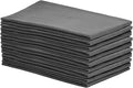 Organic Cotton Gray Tea Towels - 10 Pack, 27"x27", 100% Cotton Gray Flour Sack Towels for Kitchen and Baking Use - Durable, Absorbent and Customizable Dish Towels (10 Pack)
