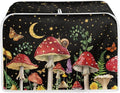 Forest Butterfly Mushroom Toaster Covers 2 Slice Wide Slot Fingerprint Protection Kitchen Small Appliances Toaster