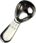 Coffee Scoop 15ml Stainless Steel Measuring Spoon Short Handle for Ground Coffee