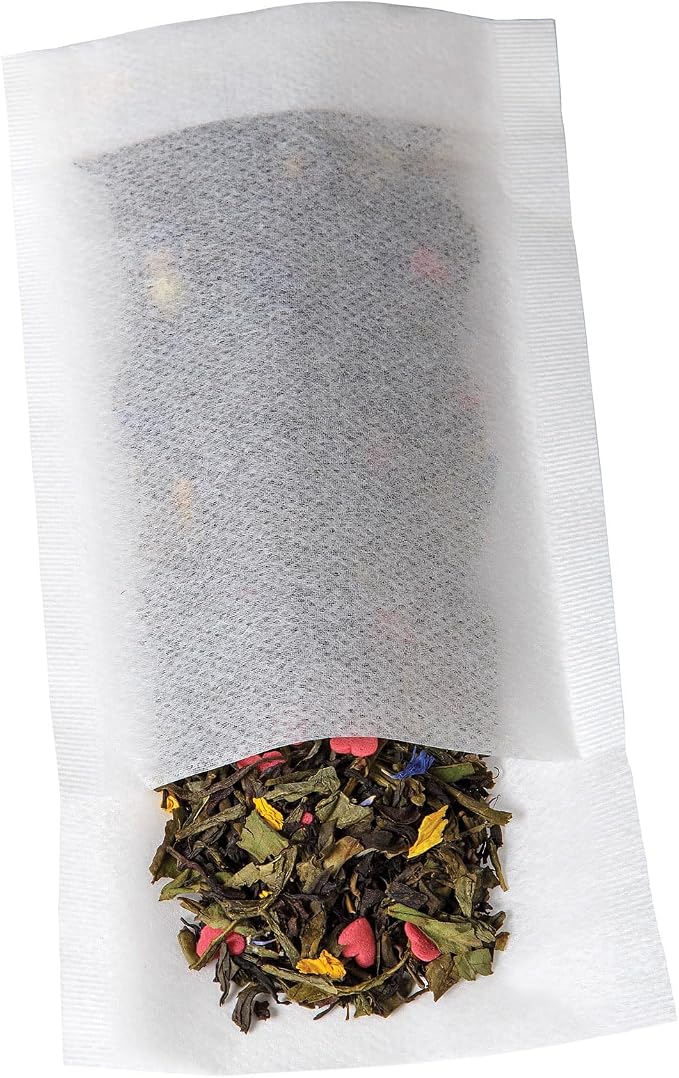 T-Sac Tea Filter Bags, Disposable Tea Infuser, Number 1-Size, 1-Cup Capacity, Set of 200