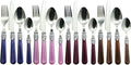 Gypsy Color Gala Mix & Match Stainless Steel Flatware Collection, Set of 16
