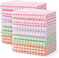 Egles 16 Pack Kitchen Dishcloths, 12 x 12 Inch | 100% Cotton Terry Dish Cloths, Absorbent and Soft Dish Towels Set for Washing Dishes