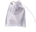 8" x 10" Tea Bags DIY Disposable Bag Reusable Tea Bags for Loose Tea Empty Drawstring Seal String Bag Non Woven for Coffee Cook Bath Desiccant 100 Pcs