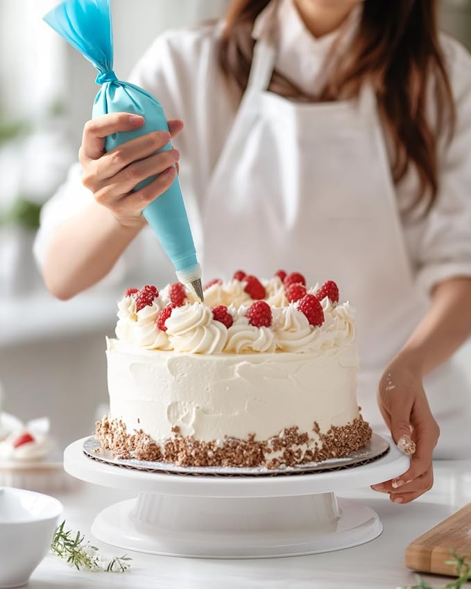 Kootek 140 Piping Bags and Tips Set Frosting Piping Kit for Beginner & Pros | Baking Supplies Tools, 40+2 Disposable & Reusable Piping Bags 12", 85 Icing Piping Tips, for Cookie Cupcake Cake Decorating