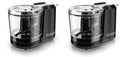 BLACK+DECKER 1.5-Cup Electric Food Chopper, One Touch Pulse, 150W Motor, Stay-Sharp Blade, Dishwasher Safe (Pack of 2)
