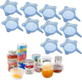 Silicone Can Lids (10-Pack of 2.6 inch), Reusable Silicone Stretch Lids for Pet Food Cans, Leakproof BPA-free Seal Can Covers for Soda/Beer Cans, Mugs, Cups, Canned Pet Foods